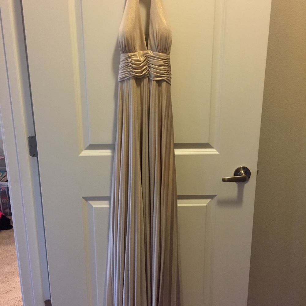 Gold Prom Dress